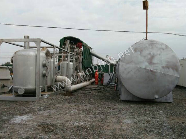 新疆庫爾勒車載式油泥處理設備